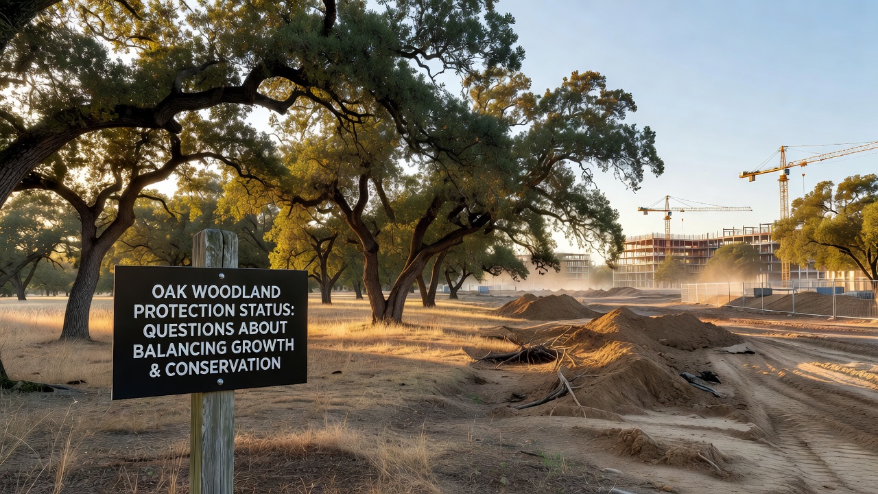 Oak Woodland Protection Status Raises Questions About Balancing Growth and Conservation